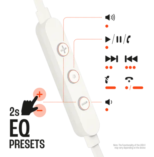 JBL Tune 310C USB-C White