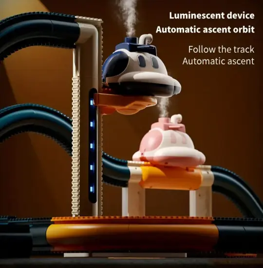 Train Baoke Bear Steam Spaceship 3203