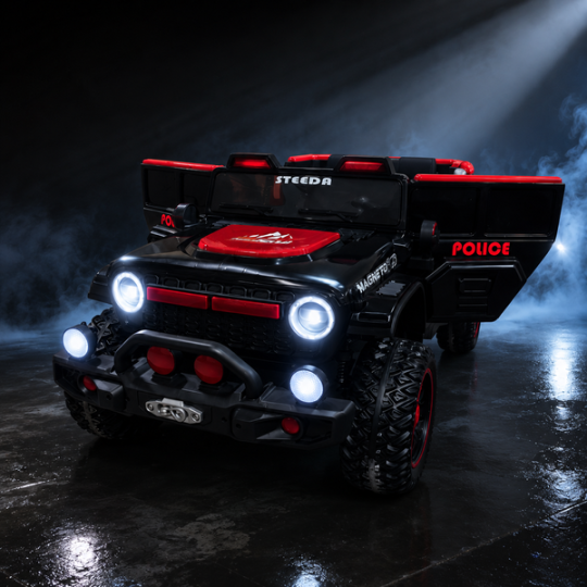 Uşaqlar üçün elektromobil JB-600 Black&Red
