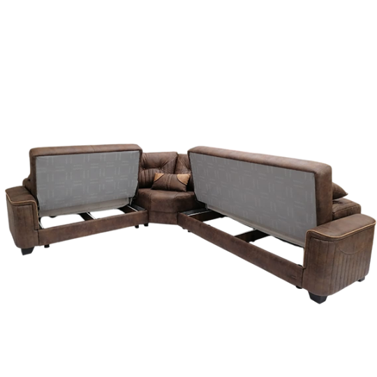 Divan SALOGLU Flamingo Künc 3+2, Tiger04/Tiger04