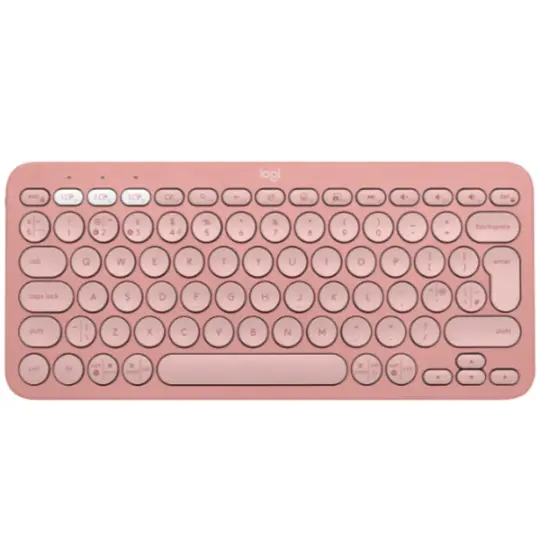 Logitech K380S Wireless Keyboard Rose