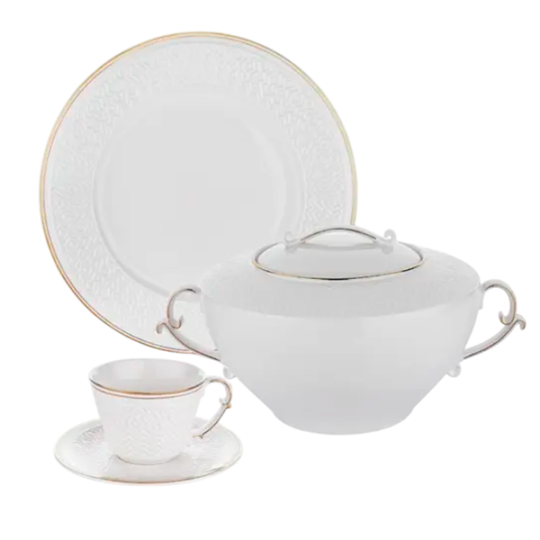 Schafer (SHF12011) dantella dinner set-85 pcs.(8699131659366)