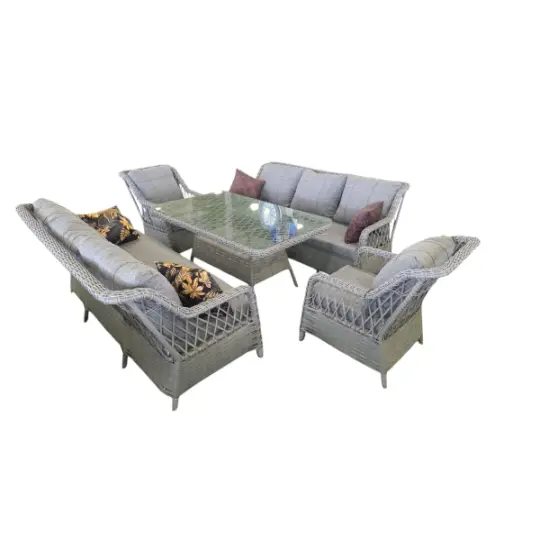 Gardenlux Comfort Двухместный Диван Серый