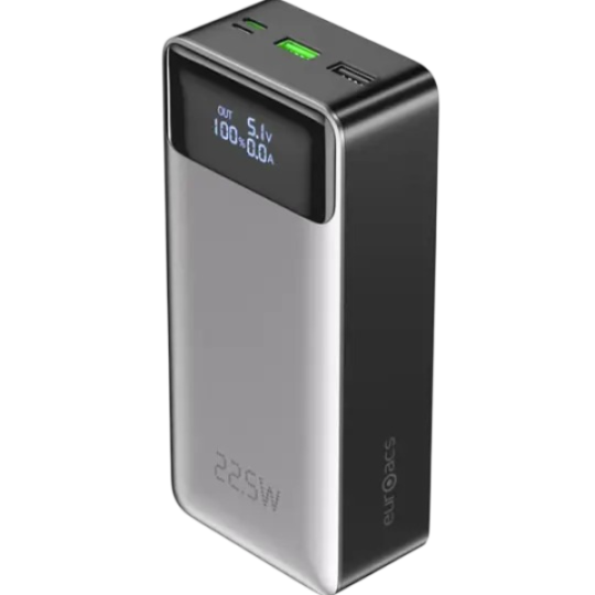 Euroacs 22.5W EU-PB13 30000 mAh Gray