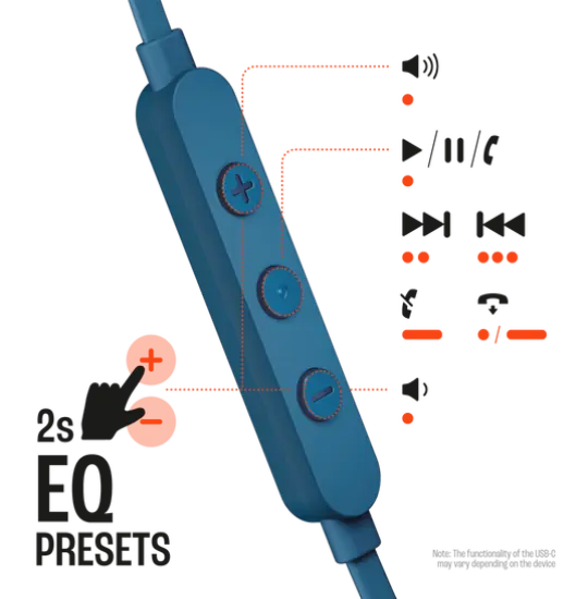 JBL Tune 310C USB-C Blue