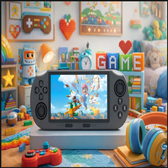 Portable Game Console Euroacs EU-G23 Dark Gray