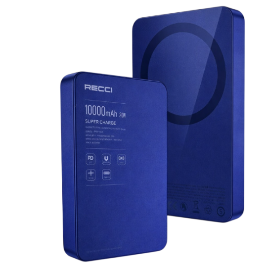 Recci RPB-W36 10000 mAh Blue