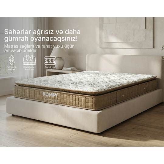 ORTONEST (Lavanda) 160x200 KOMFY
