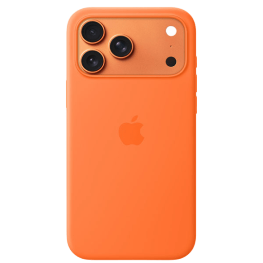 Apple iPhone 17 Pro Max Silicone Case with MagSafe MGFL4ZM/A Orange