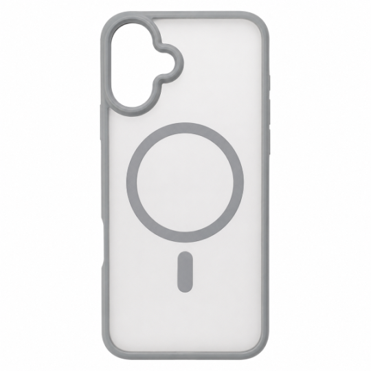 Iphone 16 case Cristal Magsafe Gray
