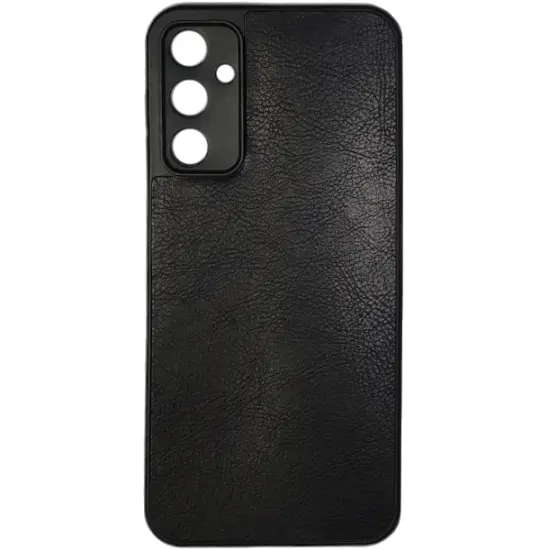 Samsung Galaxy A24 case Leather Black