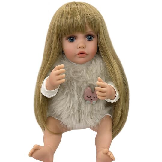 Toys Doll Premium Edition JX88 Сlothes Wool Dresses with Fur White