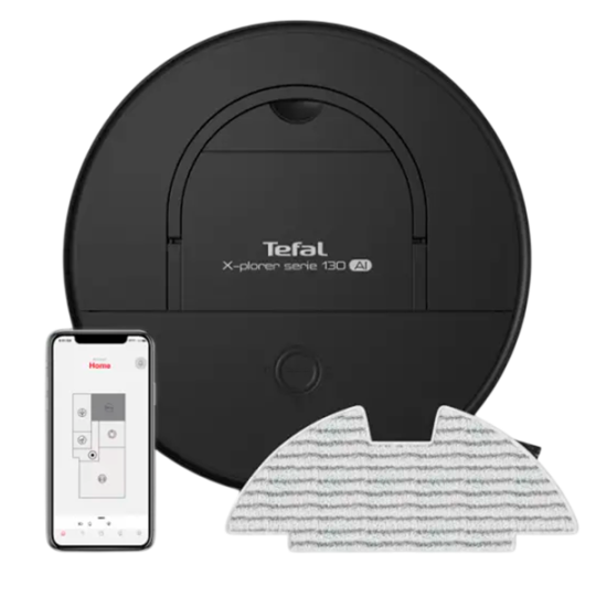 TEFAL RG9075 X-Plorer Seriya 130 Mop Funksiyalı - Ev Heyvanı Dostu (2211401083)