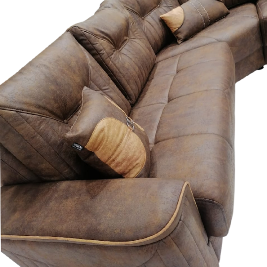 Divan SALOGLU Flamingo Künc 3+2, Tiger04/Tiger04