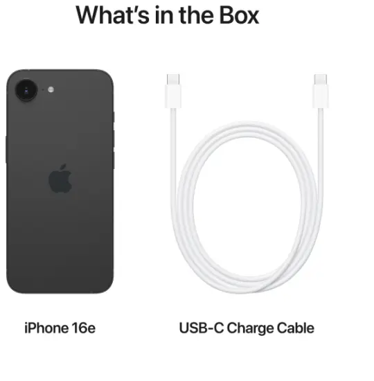 iPhone 16e 128 GB Black (Outlet)