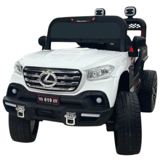 Uşaqlar üçün elektromobil 619 White