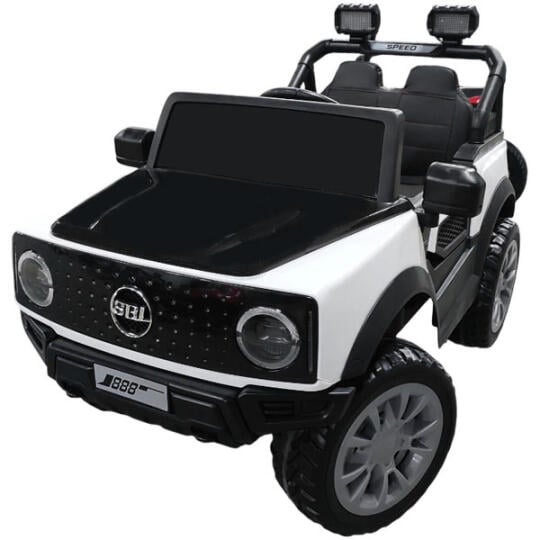 Uşaqlar üçün elektromobil 888SBL White