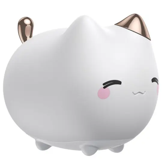 Baseus Night Light Cute Series Kitty Silicone DGAM-A02 White
