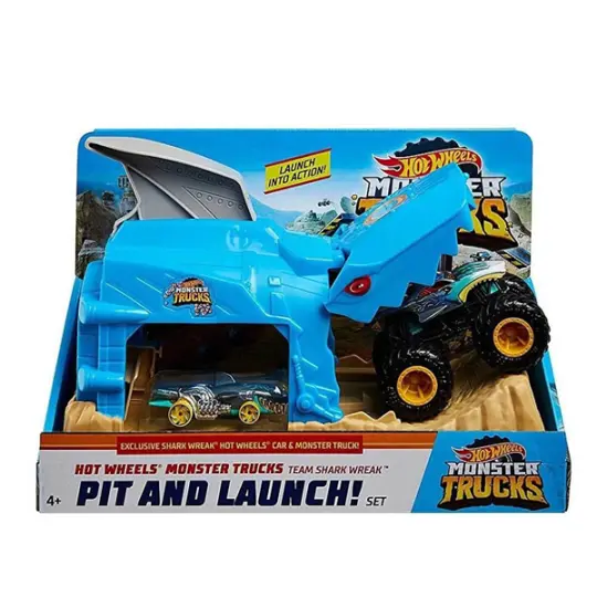 Hot Wheels Monster Trucks Team Shark Wreak GKY01-979C GKY01 GKY03