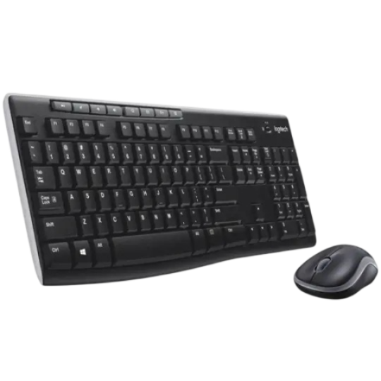 Logitech MK270 Wireless Keyboard+Mouse Black
