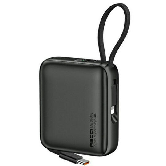 Recci RPB-P62 10000 mAh Black