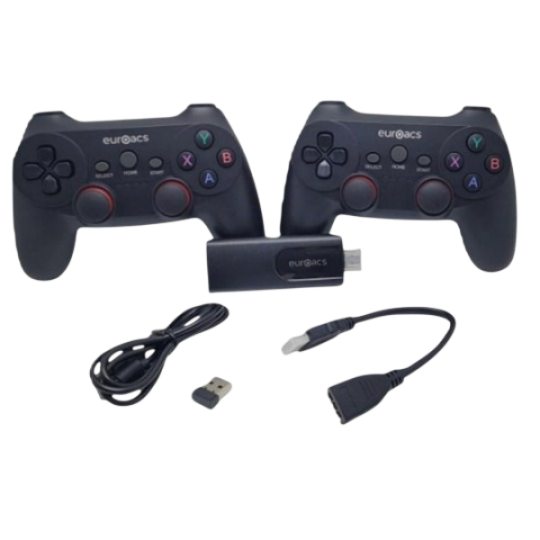 Game Console Stick Euroacs EU-G102 Black