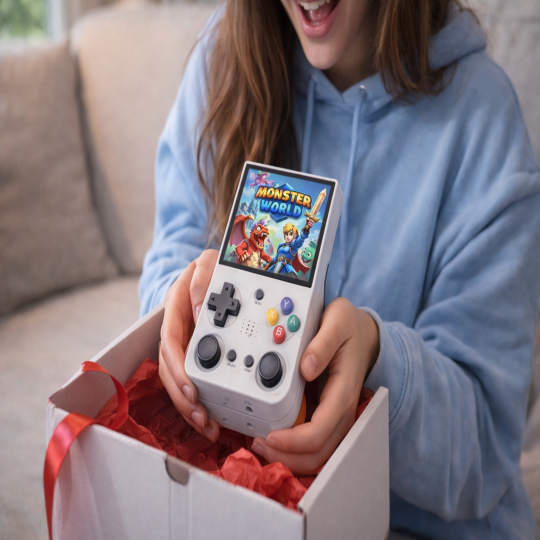 Portable Game Console Euroacs EU-G22 White