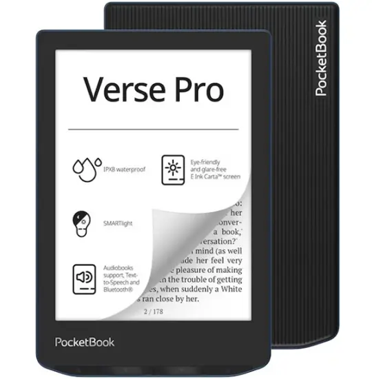 PocketBook 634 Verse Pro E-Reader Azure