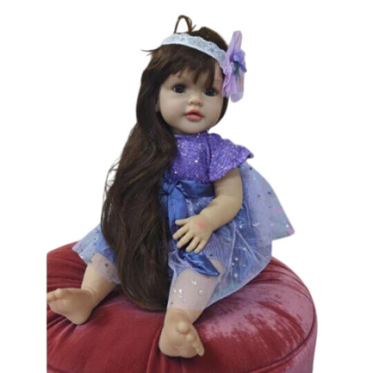 Toys Doll For Love JX300 Сlothes Dresses with Beads Violet