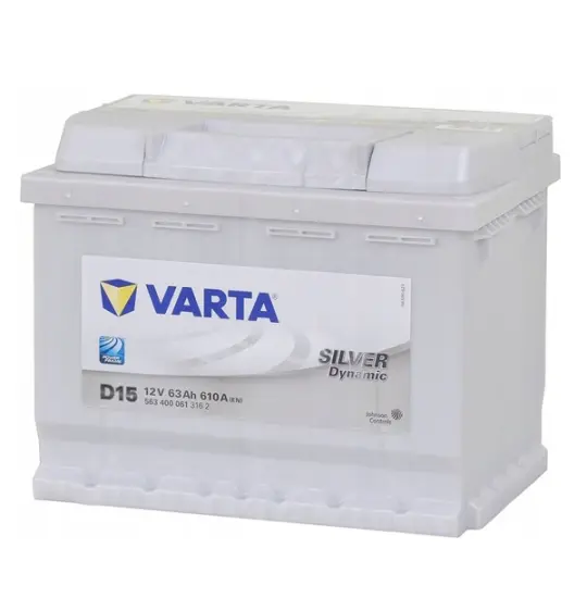 VARTA 63 AH D15 R+ Silver Dynamic