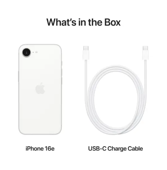 iPhone 16e 128 GB White (Outlet)