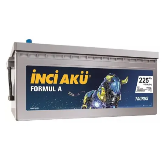 İNCİ AKÜ 225 Ah FormulA R+
