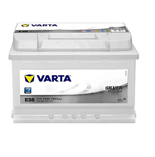 VARTA 74 AH E38 R+  Silver Dynamic