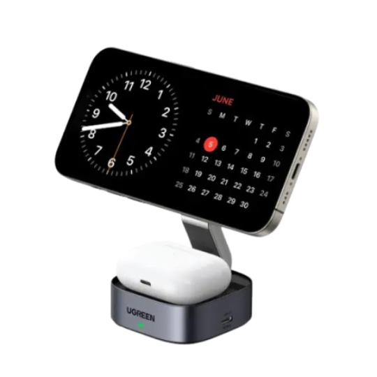 UGreen 2-in-1 Magnetic Wireless Charger (W526_35278)