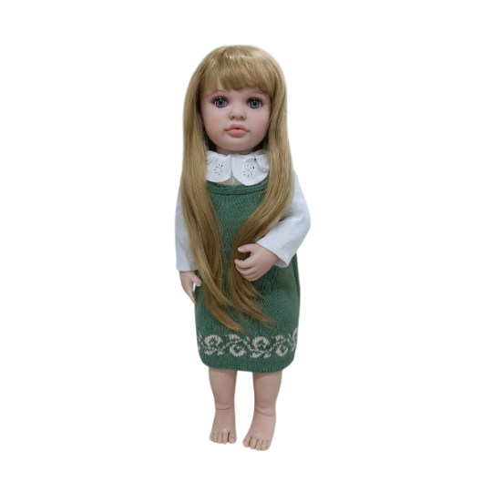 Toys Doll Premium Edition JX88 Сlothes Wool Dresses Green
