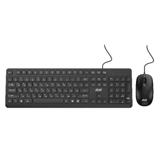 2E Wired Combo MK405UB Black