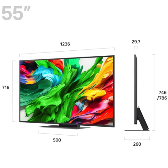 LG 55'' QNED AI 4K (55QNED86A6A)2025