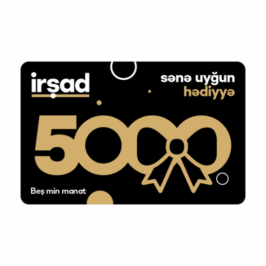ŞadKart 5000 AZN hədiyyə kartı