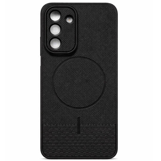 Samsung Galaxy A17 case Leather Magsafe Drip Black