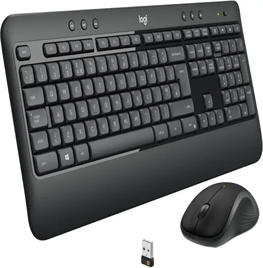 Logitech MK540 Wireless Keyboard+Mouse Black