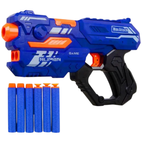 Gun Super Shoot Manual Soft Bullet Gun Huihong 9002A-1 Toys