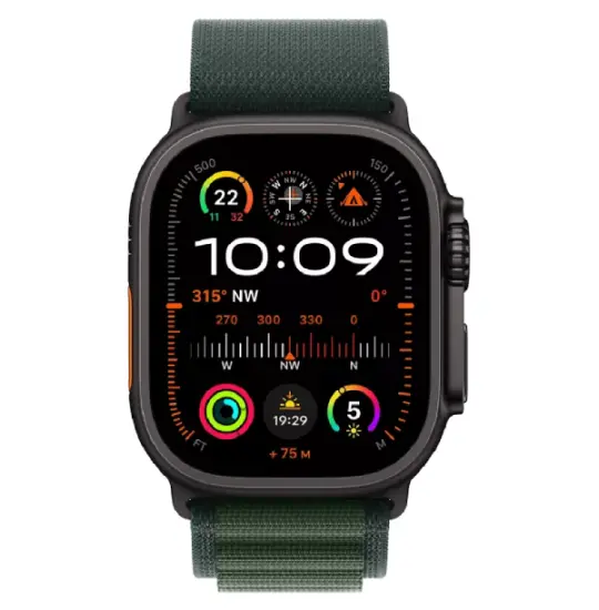 Apple Watch Ultra 2 49mm Dark Green Alpine Loop (Outlet)