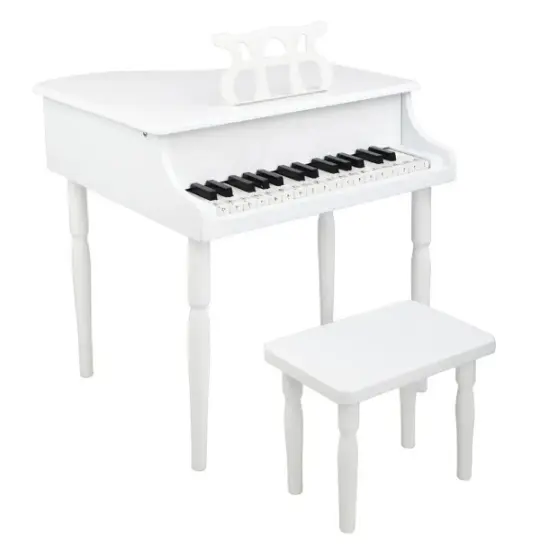 Toys Piano Beautiful Grand Piano Onshine 0293 White