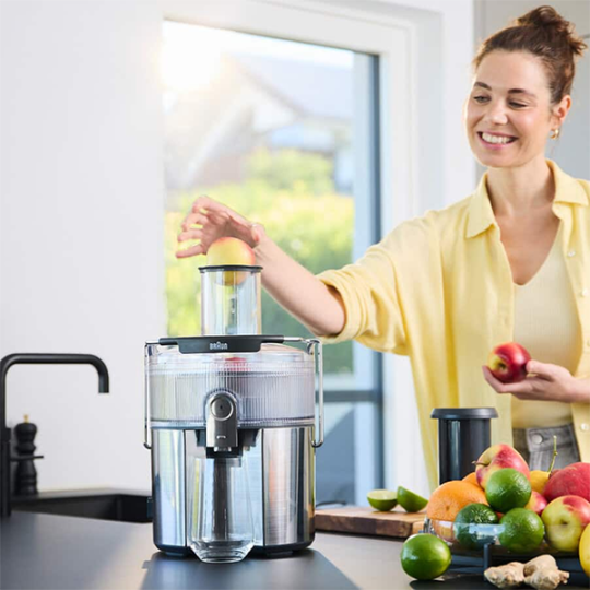 Braun MultiJuice 7 Spin juicer SJ7000 Grey