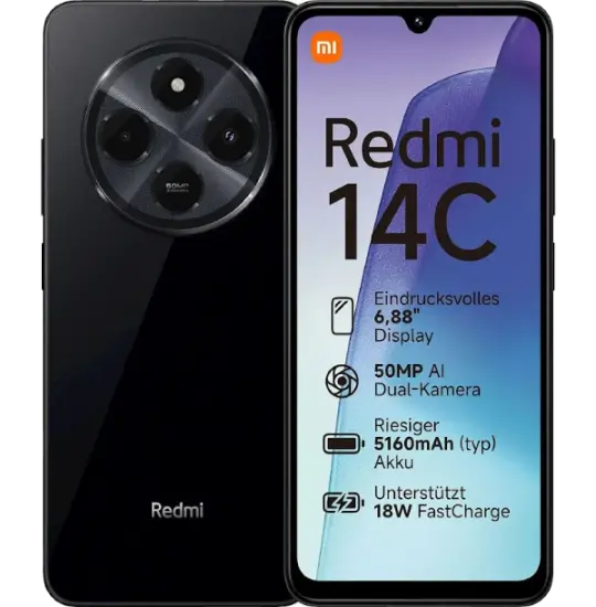 Xiaomi Redmi 14C 8 GB / 256 GB Midnight Black