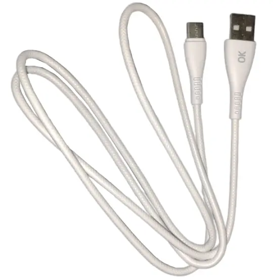 OK USB Type-C Leather White