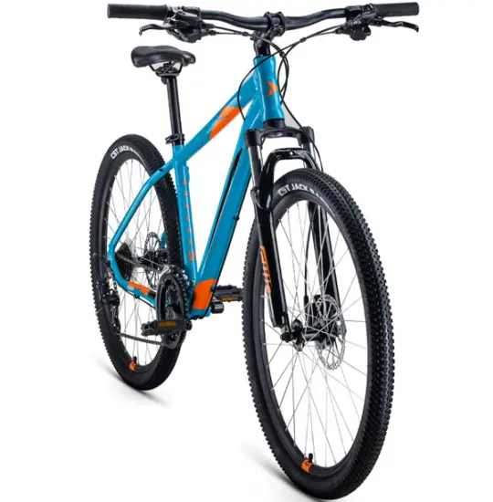 Forward Apache 27,5 3.0 HD (Wheel 27,5/ Gear 21/ Size 21) Turquoise/ Orange RBK22FW27378