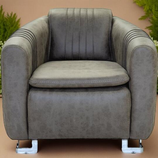 Kreslo SALOGLU Monaco Təkli, Luxor05/Metal Ayaq