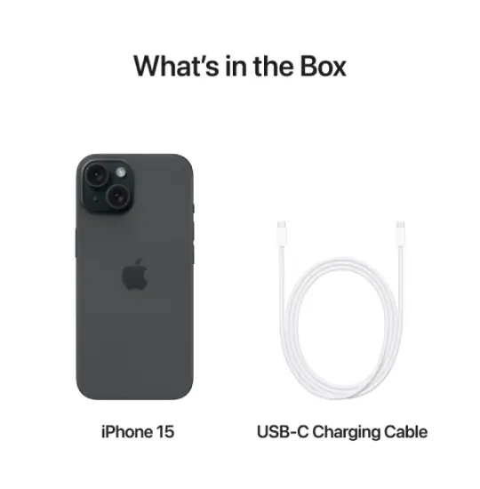 iPhone 15 128 GB Black (Outlet)