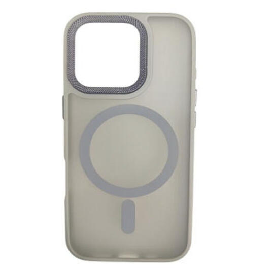 Iphone 16 Pro Hard case Cristal Magsafe Gray